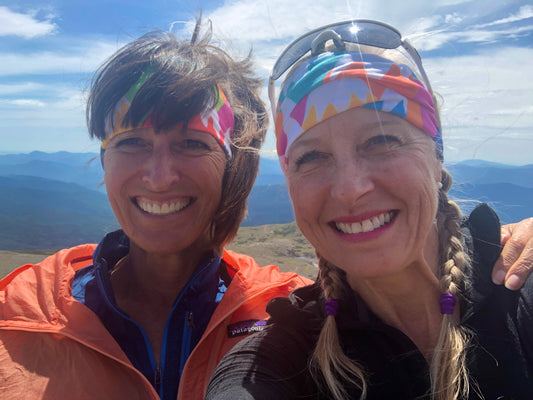 Salt Band/Sun Scarf: Happy Mountains