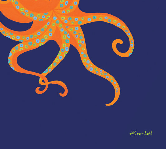 Dancing Octopus Microfiber Cloth