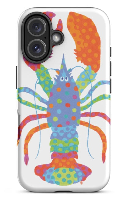 Candy Dot Lobster iPhone Tough Case or Samsung Galaxy