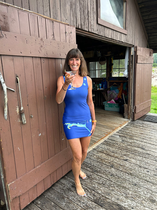 Martini Splash Tank Dress