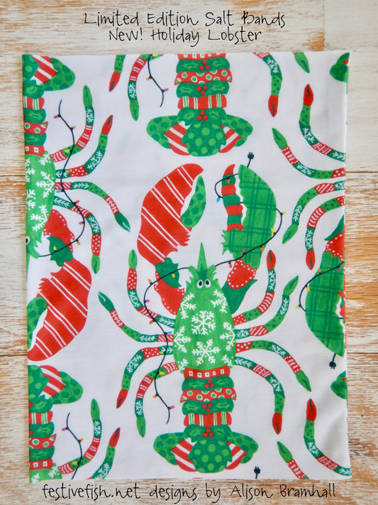 Salt Band/Sun Scarf: Holiday Lobster