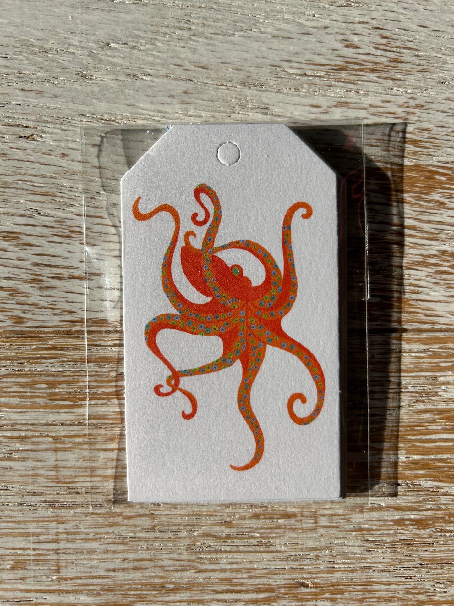 Dancing Octopus Gift Tag Pack (6)