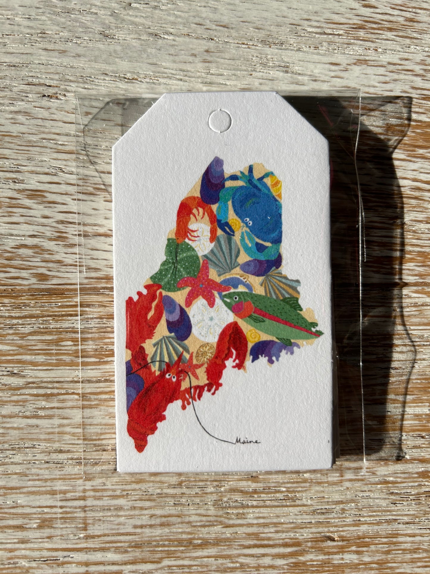 Maine Collage Gift Tag Pack (6)