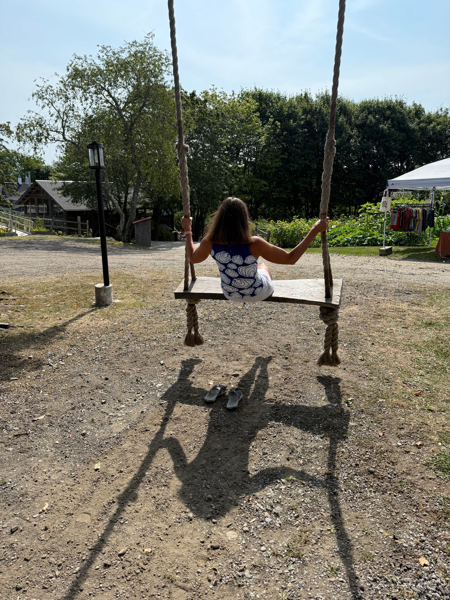 Oysters on Blue Tank Top