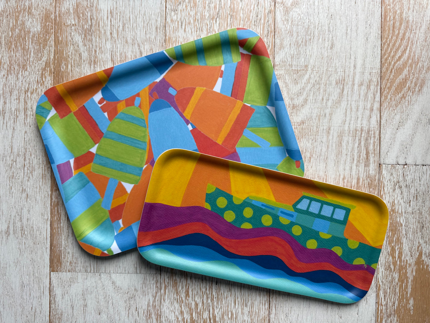 Medium Tray: Buoys