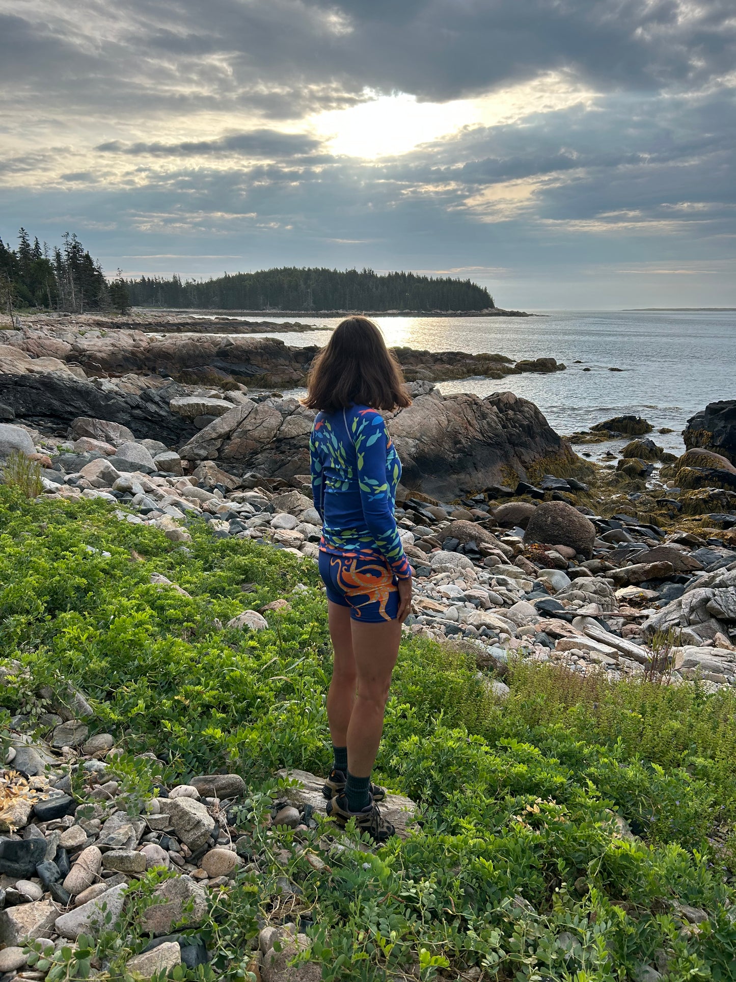 Dancing Octopus Yoga Shorts