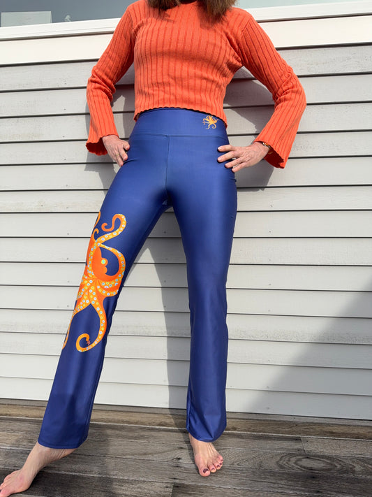 Dancing Octopus Flair Yoga Pants