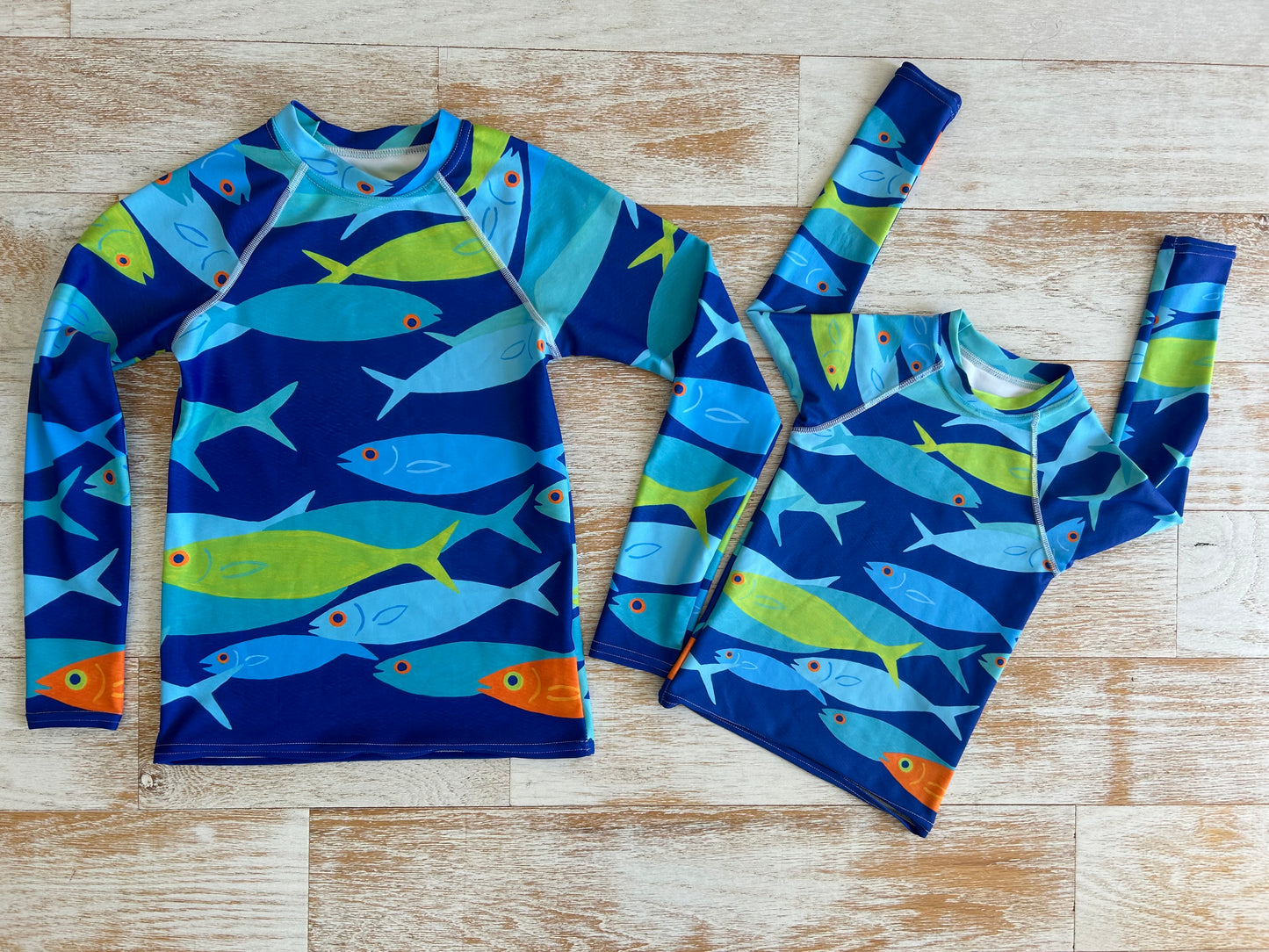 YOUTH Wee Fish Rash Guard Top