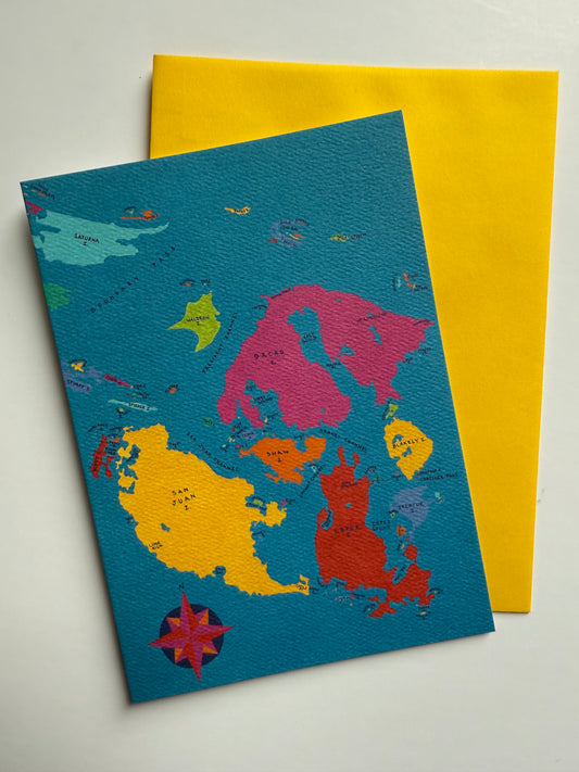 San Juan Island (WA) Chart Card