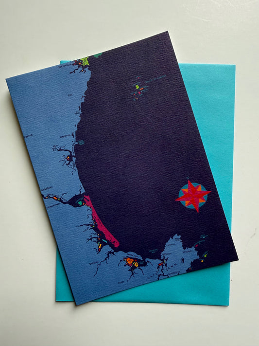 Cape Ann (Plum Island) Chart Card