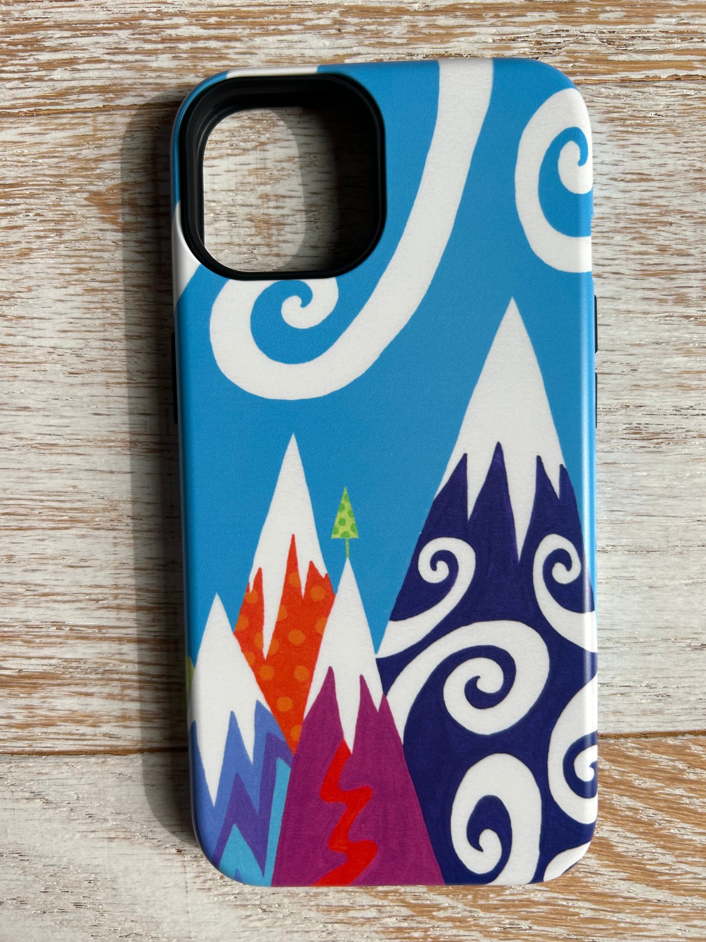 Mt Peaks iPhone Tough Case