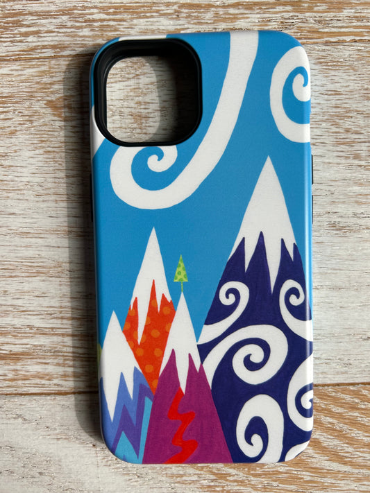 Mt Peaks iPhone Tough Case