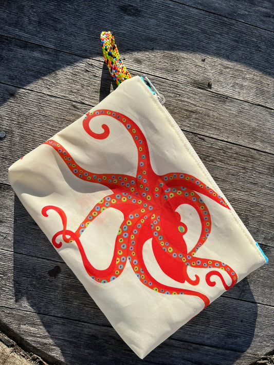 Diddy Bag: Orange Dancing Octopus