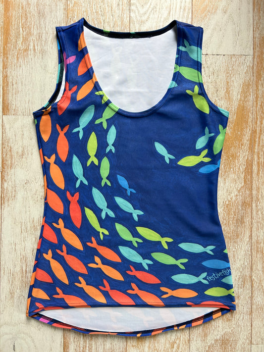 Fish Swish Tank Top
