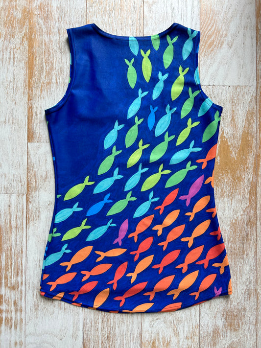 Fish Swish Tank Top
