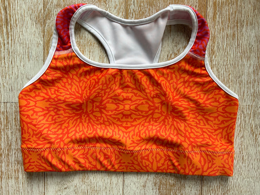 Orange/Pink Coral Sporkini