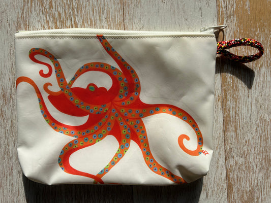 Diddy Bag: Orange Dancing Octopus