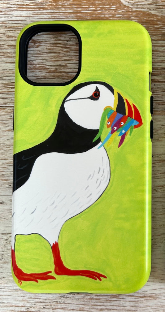 Puffin iPhone Tough Case