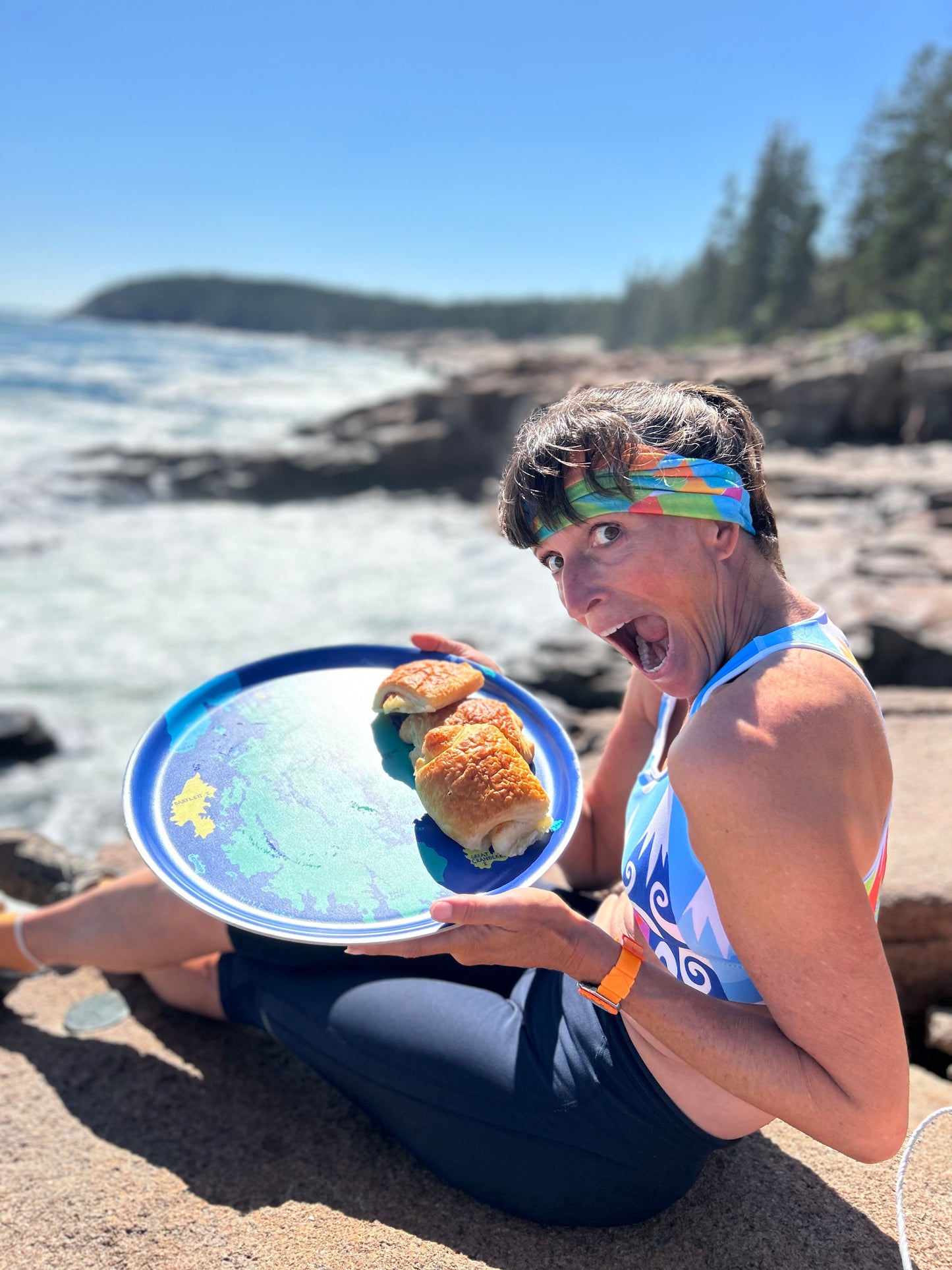 Salt Band/Sun Scarf: Buoys