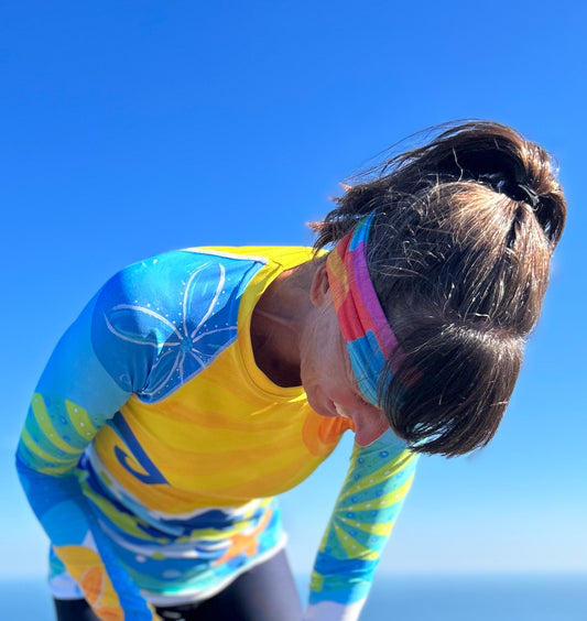 Salt Band/Sun Scarf: Buoys