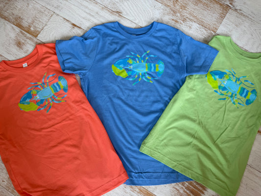 Kids/Youth LIME Lobster T'shirt