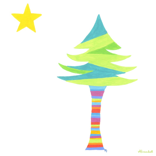 Maine State Tree Flour Sack Towel