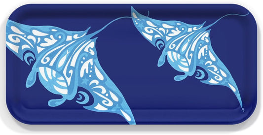 Small Tray: Maori Ray Duo **Limited Edition**