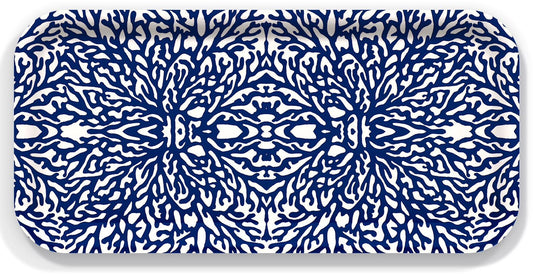 Small Tray: Midnight Coral