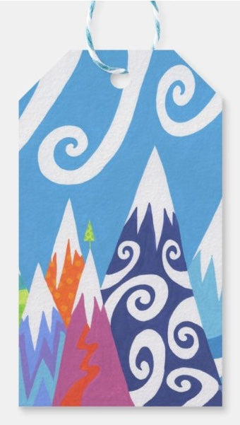 Mt Peaks Gift Tag Pack (6)