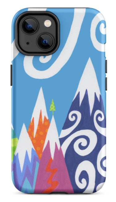 Mt Peaks iPhone Tough Case