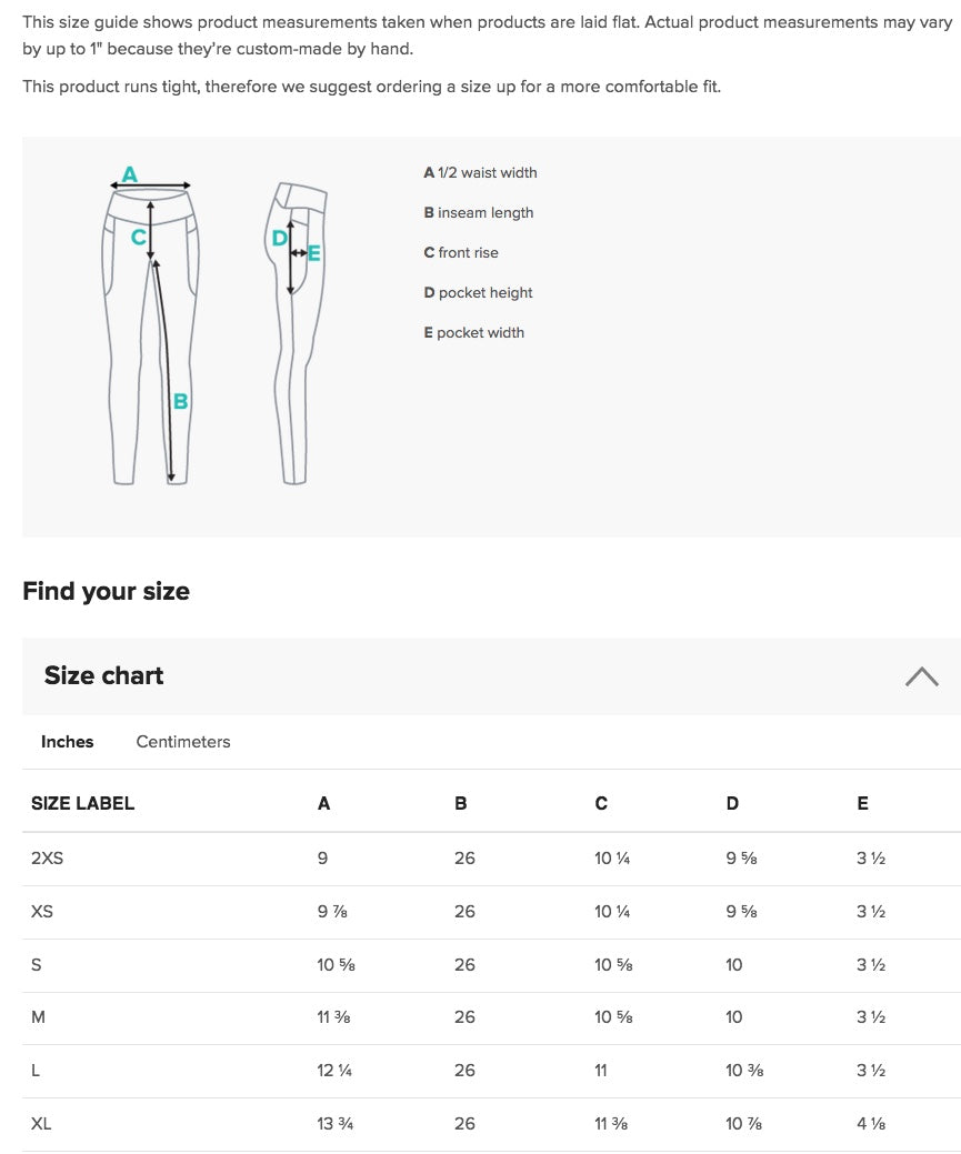 Happy Mountains Leggings with Pocket