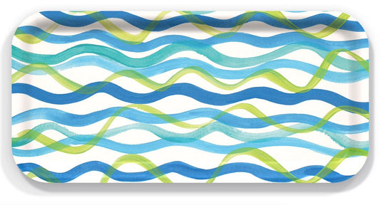 Small Tray: Sea Stripes