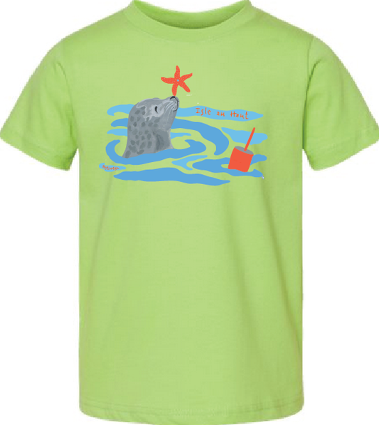 Kids/Youth LIME Harbor Seal T'shirt
