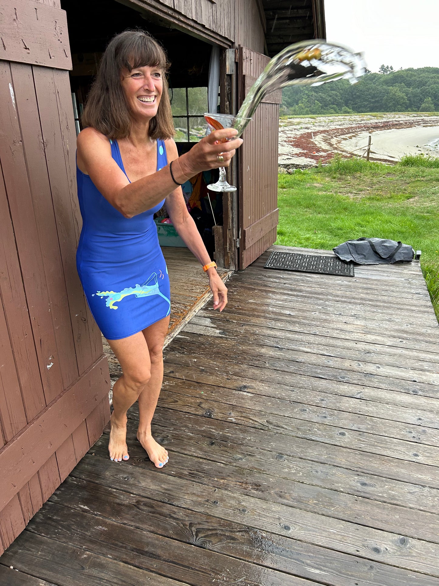 Martini Splash Tank Dress