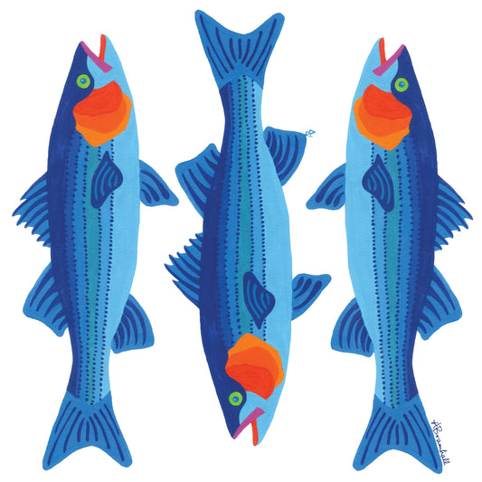 Striper Flour Sack Towel