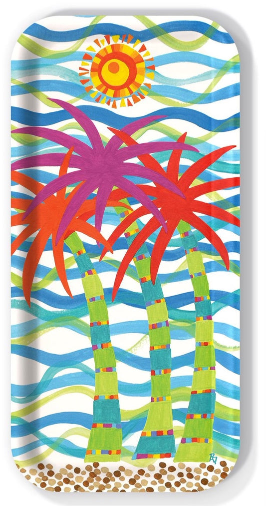 Small Tray: Swaying Palms