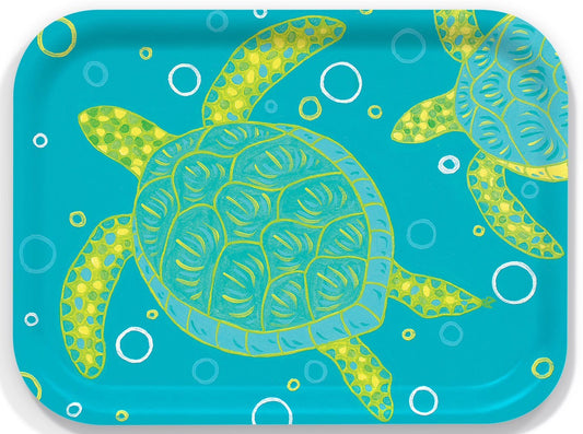Medium Tray: Turtles