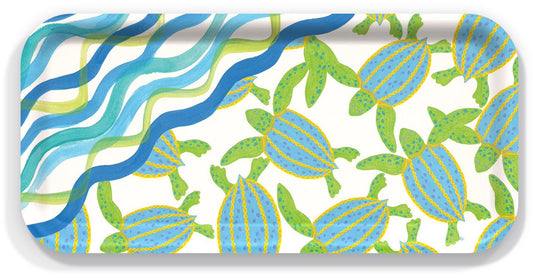 Small Tray: Turtles 'n Tide