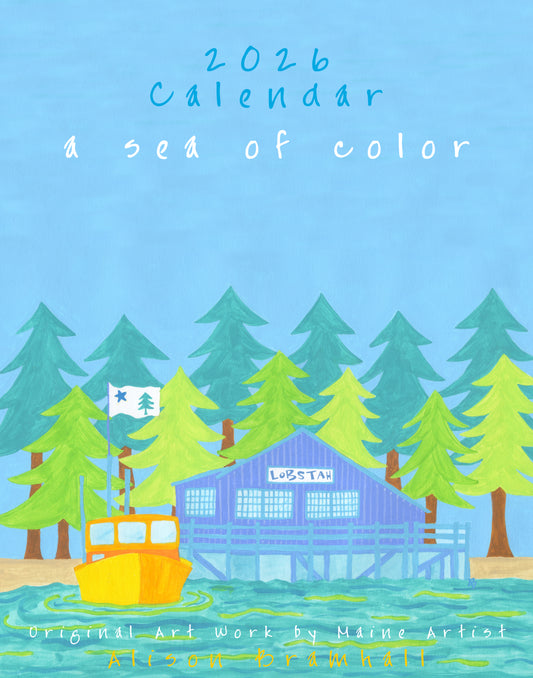 2026 A Sea of Color Calendar