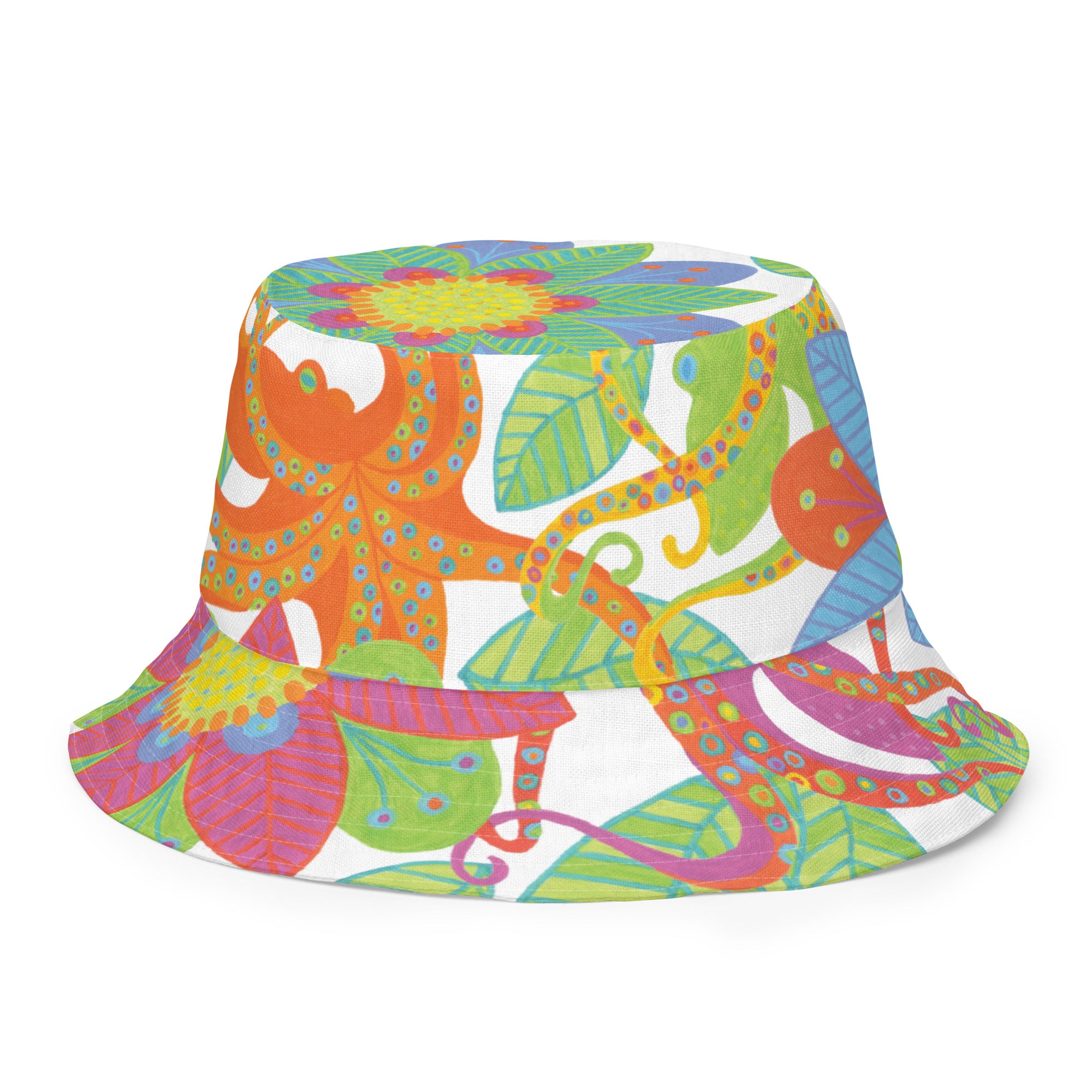 New! Blooming Octopus Bucket Hat – FestiveFish