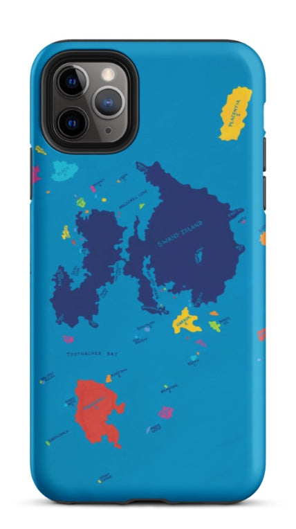 Swans Island Chart iPhone Tough Case