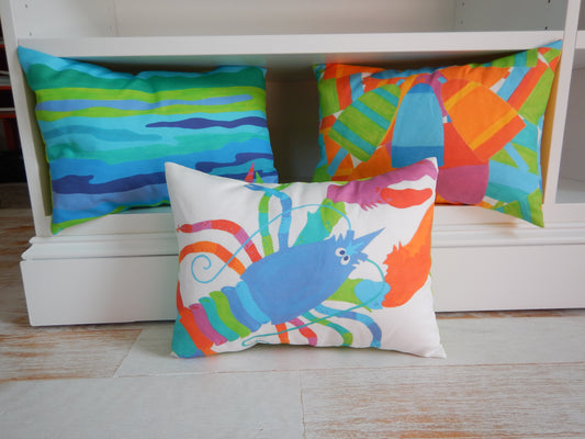 Lifesavor Lobster Pillow