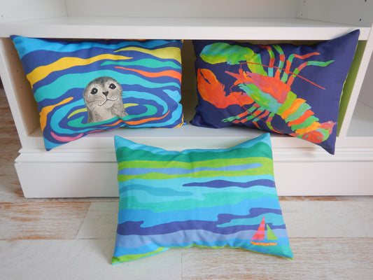 Lefty Lobster Lobster Pillow