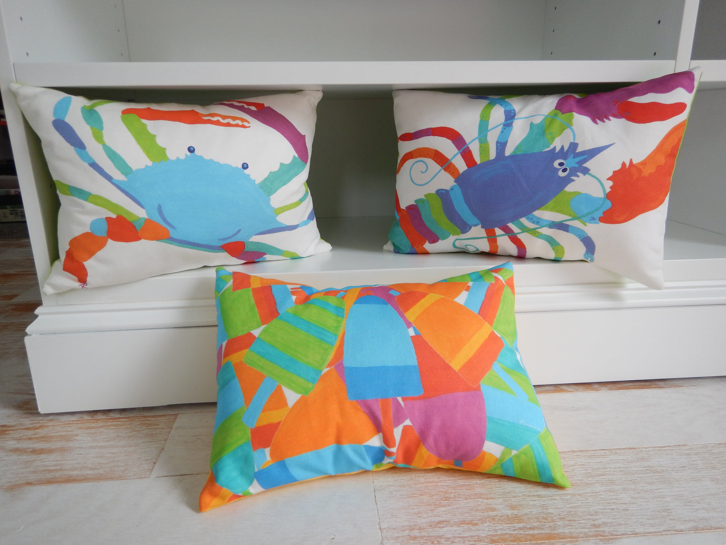 Lifesavor Crab Pillow