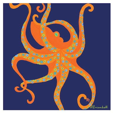 Dancing Octopus Trivet