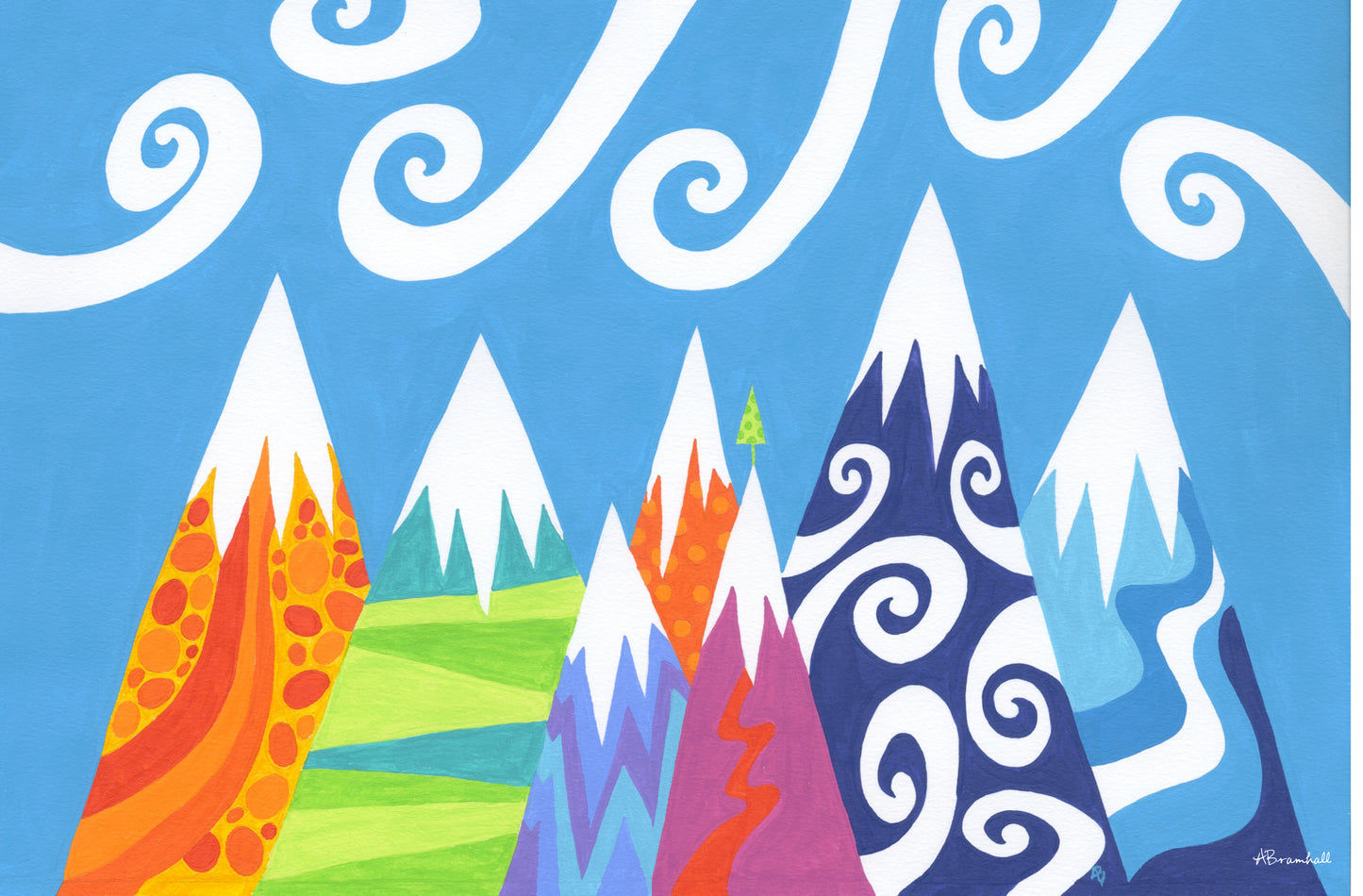 Mountain Peaks Placemat