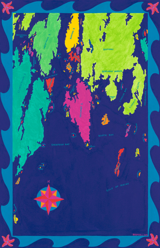 Boothbay Harbor, Maine Chart