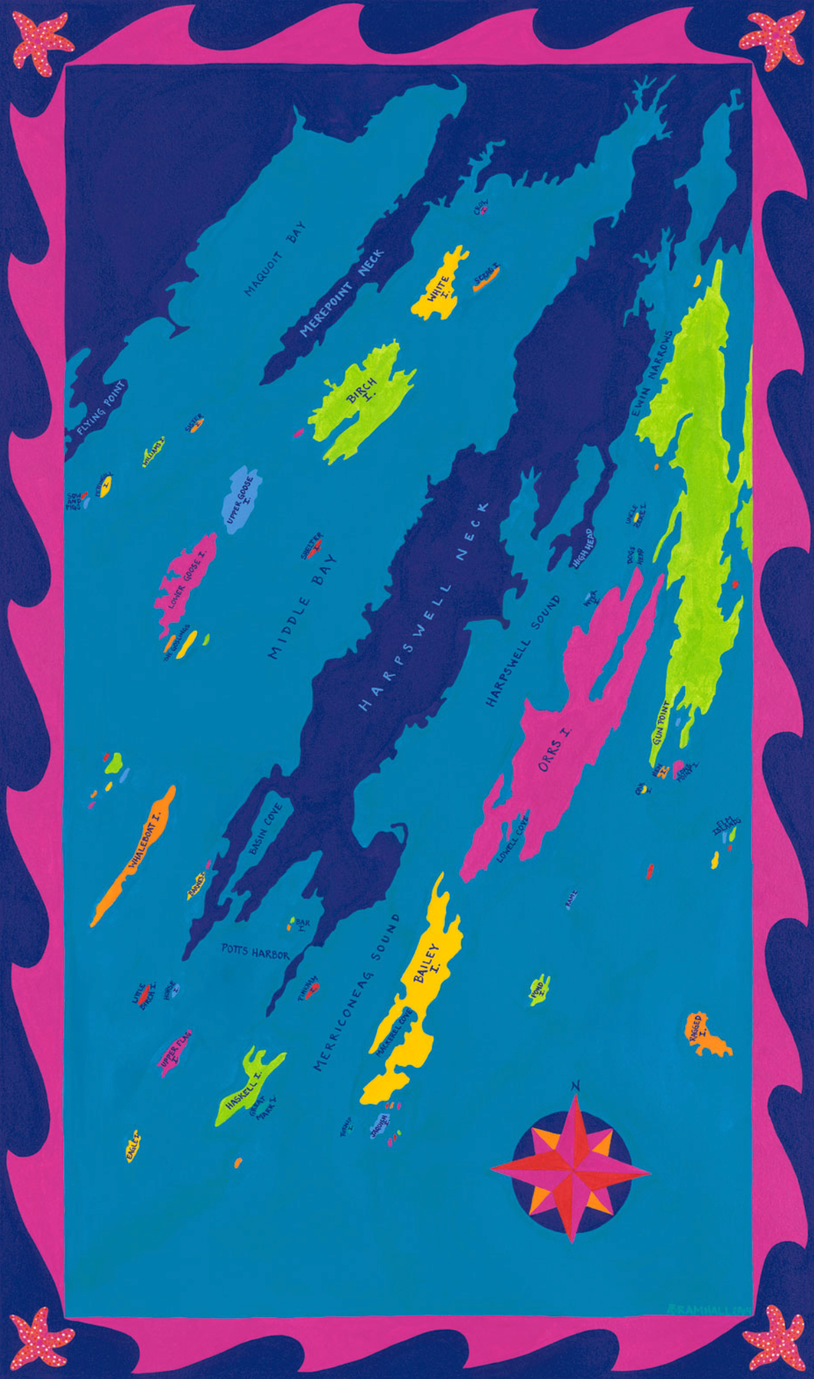 Harpswell, Maine Chart