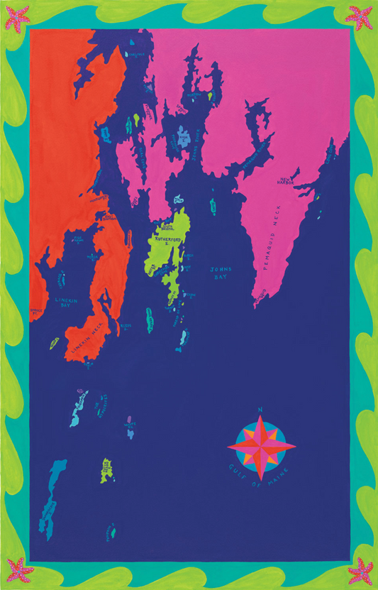 Johns Bay, Maine Chart