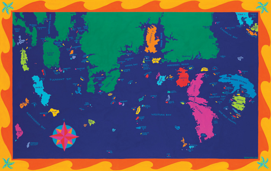 The Bold Coast, Maine Chart
